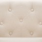 vidaXL Sillón de tela beige vidaXL Sillón de tela beige