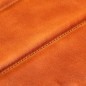 vidaXL Sillón de cuero auténtico marrón canela
