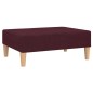 vidaXL Reposapiés de tela morado 78x56x32 cm vidaXL Reposapiés de tela morado 78x56x32 cm