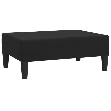 vidaXL Reposapiés de terciopelo negro 78x56x32 cm