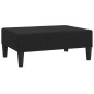 vidaXL Reposapiés de terciopelo negro 78x56x32 cm vidaXL Reposapiés de terciopelo negro 78x56x32 cm