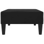vidaXL Reposapiés de terciopelo negro 78x56x32 cm vidaXL Reposapiés de terciopelo negro 78x56x32 cm