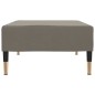 vidaXL Taburete de terciopelo gris claro 78x56x32 cm vidaXL Taburete de terciopelo gris claro 78x56x32 cm