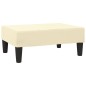 vidaXL Taburete de cuero sintético color crema 78x56x32 cm vidaXL Taburete de cuero sintético color crema 78x56x32 cm