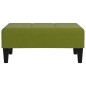 vidaXL Reposapiés de terciopelo verde 78x56x32 cm vidaXL Reposapiés de terciopelo verde 78x56x32 cm
