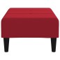 vidaXL Reposapiés de terciopelo rojo vino tinto 78x56x32 cm vidaXL Reposapiés de terciopelo rojo vino tinto 78x56x32 cm