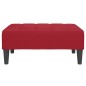 vidaXL Reposapiés de terciopelo rojo vino tinto 78x56x32 cm vidaXL Reposapiés de terciopelo rojo vino tinto 78x56x32 cm