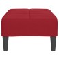vidaXL Reposapiés de terciopelo rojo vino tinto 78x56x32 cm vidaXL Reposapiés de terciopelo rojo vino tinto 78x56x32 cm