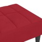 vidaXL Reposapiés de terciopelo rojo vino tinto 78x56x32 cm vidaXL Reposapiés de terciopelo rojo vino tinto 78x56x32 cm