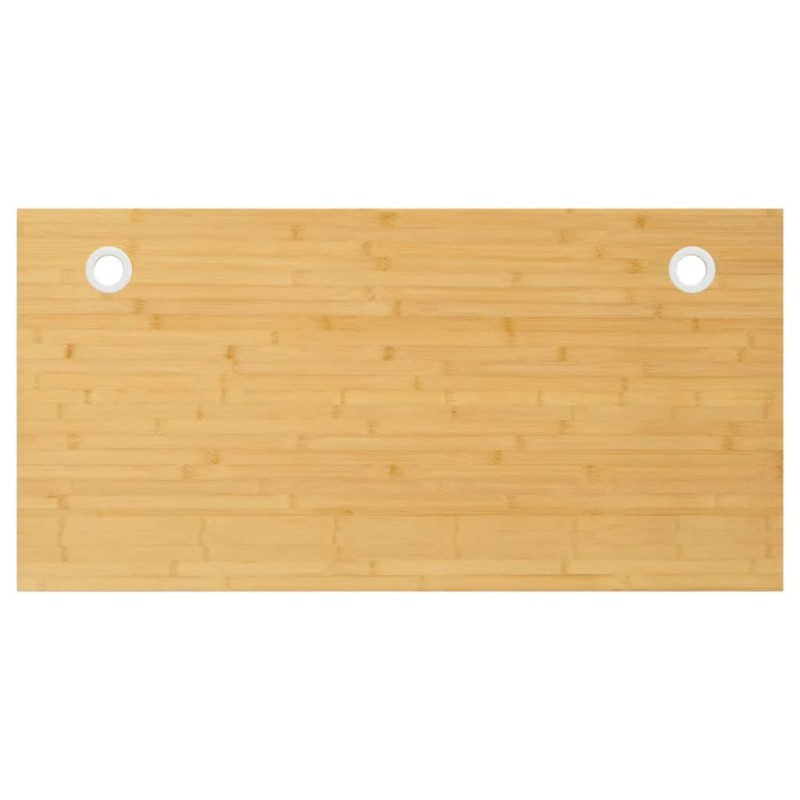 vidaXL Tablero de escritorio de bambú 100x50x2,5 cm