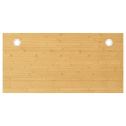 vidaXL Tablero de escritorio de bambú 100x50x4 cm