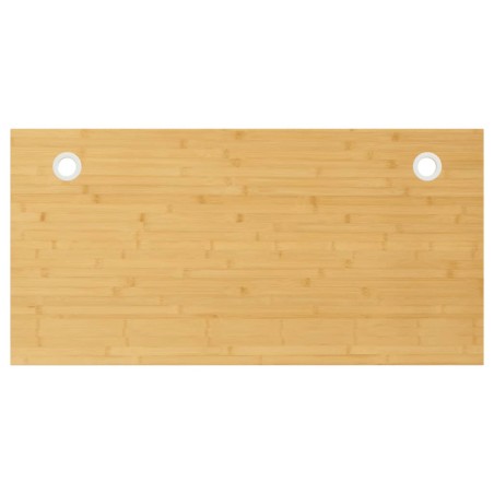 vidaXL Tablero de escritorio de bambú 100x50x4 cm