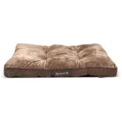 Scruffs & Tramps Colchón para perros Chester marrón tamaño M 1159