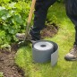 Nature Bordura de jardín gris 15cmx40m 3mm