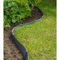 Nature Bordura de jardín gris 15cmx40m 3mm