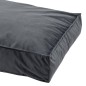 Madison Cojín para perros Velvet gris 100x70x15 cm Madison Cojín para perros Velvet gris 100x70x15 cm