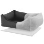 Madison Cama para perros Skai Check gris 80x67x22 cm Madison Cama para perros Skai Check gris 80x67x22 cm