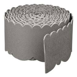 Nature Bordura decorativa de jardín gris 0,13x12 m 3 mm