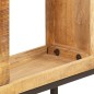 vidaXL Estantería madera maciza de mango 80x25x175 cm