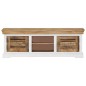 vidaXL Mueble para TV de madera maciza de mango 118x30x40 cm vidaXL Mueble para TV de madera maciza de mango 118x30x40 cm