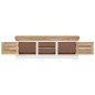 vidaXL Mueble para TV de madera maciza de mango 118x30x40 cm vidaXL Mueble para TV de madera maciza de mango 118x30x40 cm