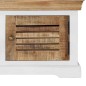 vidaXL Mueble para TV de madera maciza de mango 118x30x40 cm vidaXL Mueble para TV de madera maciza de mango 118x30x40 cm