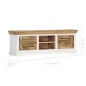 vidaXL Mueble para TV de madera maciza de mango 118x30x40 cm vidaXL Mueble para TV de madera maciza de mango 118x30x40 cm
