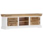 vidaXL Mueble para TV de madera maciza de mango 118x30x40 cm vidaXL Mueble para TV de madera maciza de mango 118x30x40 cm