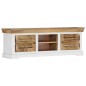 vidaXL Mueble para TV de madera maciza de mango 118x30x40 cm vidaXL Mueble para TV de madera maciza de mango 118x30x40 cm