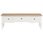 vidaXL Mueble para TV de madera blanco 100x35x35 cm vidaXL Mueble para TV de madera blanco 100x35x35 cm