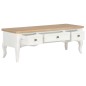 vidaXL Mueble para TV de madera blanco 100x35x35 cm vidaXL Mueble para TV de madera blanco 100x35x35 cm