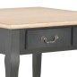 vidaXL Mesa de centro de madera negra 80x80x50 cm vidaXL Mesa de centro de madera negra 80x80x50 cm
