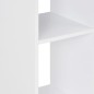 vidaXL Mesa alta de bar blanco y gris hormigón 60x60x110 cm vidaXL Mesa alta de bar blanco y gris hormigón 60x60x110 cm