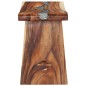 vidaXL Taburete de madera maciza de Saman y polirresina vidaXL Taburete de madera maciza de Saman y polirresina