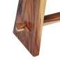vidaXL Taburete de madera maciza de Saman y polirresina vidaXL Taburete de madera maciza de Saman y polirresina