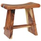 vidaXL Taburete de madera maciza de Saman y polirresina vidaXL Taburete de madera maciza de Saman y polirresina