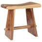 vidaXL Taburete de madera maciza de Saman y polirresina vidaXL Taburete de madera maciza de Saman y polirresina