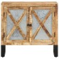 vidaXL Aparador de madera de mango maciza 80x30x76 cm vidaXL Aparador de madera de mango maciza 80x30x76 cm