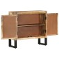 vidaXL Aparador de madera de mango maciza 80x30x76 cm vidaXL Aparador de madera de mango maciza 80x30x76 cm