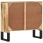 vidaXL Aparador de madera de mango maciza 80x30x76 cm vidaXL Aparador de madera de mango maciza 80x30x76 cm