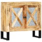 vidaXL Aparador de madera de mango maciza 80x30x76 cm vidaXL Aparador de madera de mango maciza 80x30x76 cm