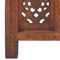 vidaXL Biombo 5 paneles tallado a mano madera mango marrón 200x165 cm vidaXL Biombo 5 paneles tallado a mano madera mango marrón 200x165 cm