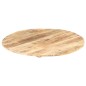 vidaXL Superficie de mesa redonda madera maciza de mango 15-16 mm 40cm vidaXL Superficie de mesa redonda madera maciza de mango 15-16 mm 40cm