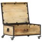 vidaXL Mesa de centro de madera maciza de mango 70x50x33 cm vidaXL Mesa de centro de madera maciza de mango 70x50x33 cm