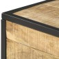 vidaXL Mesa de centro de madera maciza de mango 70x50x33 cm vidaXL Mesa de centro de madera maciza de mango 70x50x33 cm