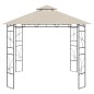 vidaXL Cenador color crema 3x3x2,7 m 160 g/m² vidaXL Cenador color crema 3x3x2,7 m 160 g/m²