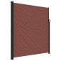 vidaXL Toldo lateral retráctil para patio marrón 220x600 cm vidaXL Toldo lateral retráctil para patio marrón 220x600 cm