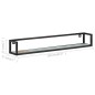 vidaXL Estantes de pared 2 unidades 120 cm madera maciza reciclada vidaXL Estantes de pared 2 unidades 120 cm madera maciza reciclada