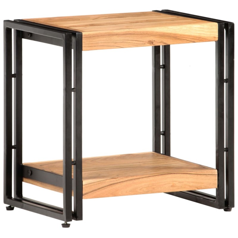 vidaXL Mesa auxiliar de madera maciza de acacia 40x30x40 cm vidaXL Mesa auxiliar de madera maciza de acacia 40x30x40 cm