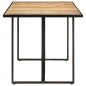 vidaXL Mesa de comedor madera de mango rugosa 180 cm vidaXL Mesa de comedor madera de mango rugosa 180 cm